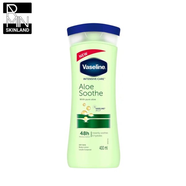 لوسیون بدن وازلین مدل Aloe Soothe