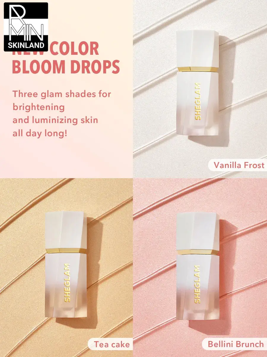هایلایتر مایع شیگلم مدل GLOW BLOOM
