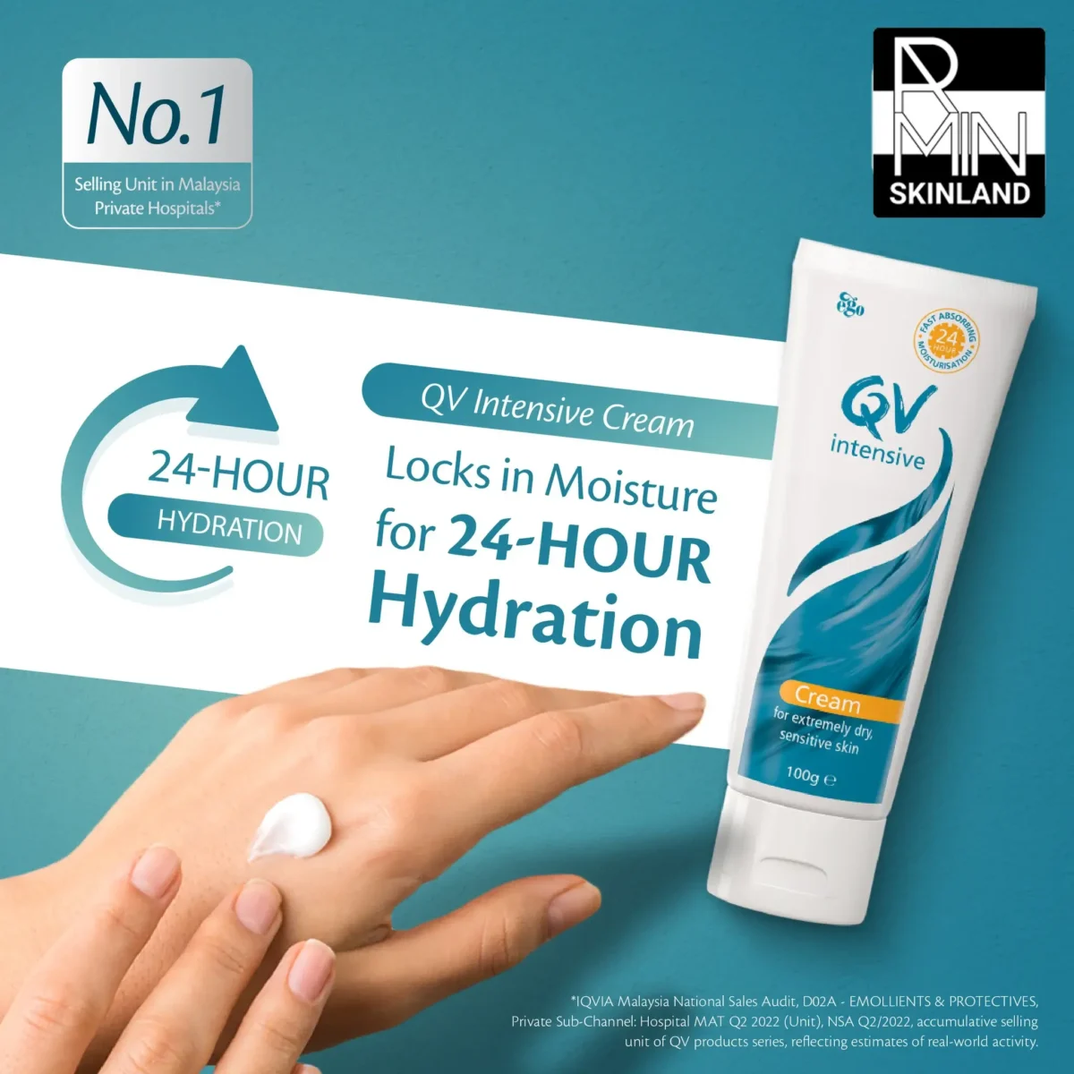 کرم مرطوب کننده QV